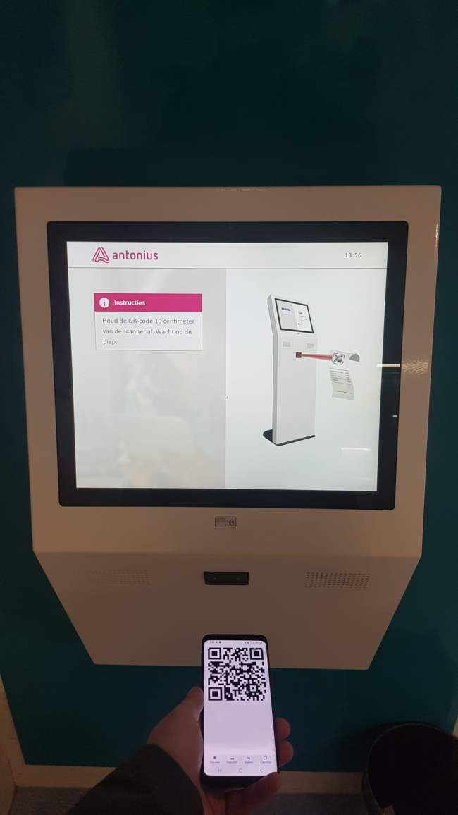 Online inchecken Niels