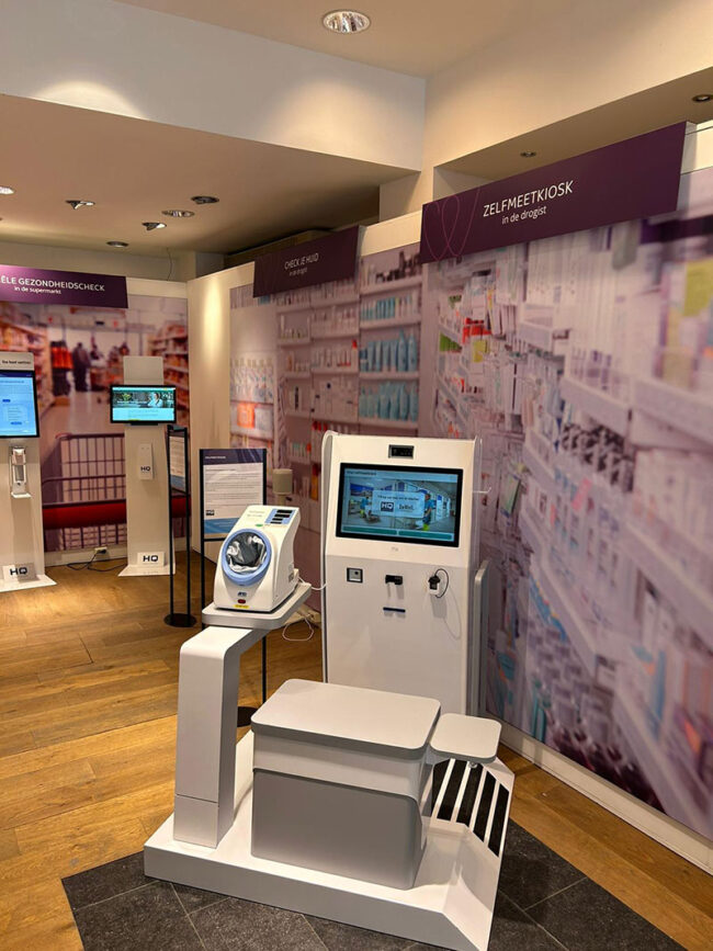 Zelfmeetkiosk Popup Roermond HQ-Healthcare